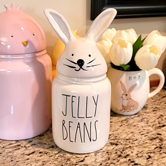 Rae Dunn Kitchen Rae Dunn Jelly Beans Canister Poshmark